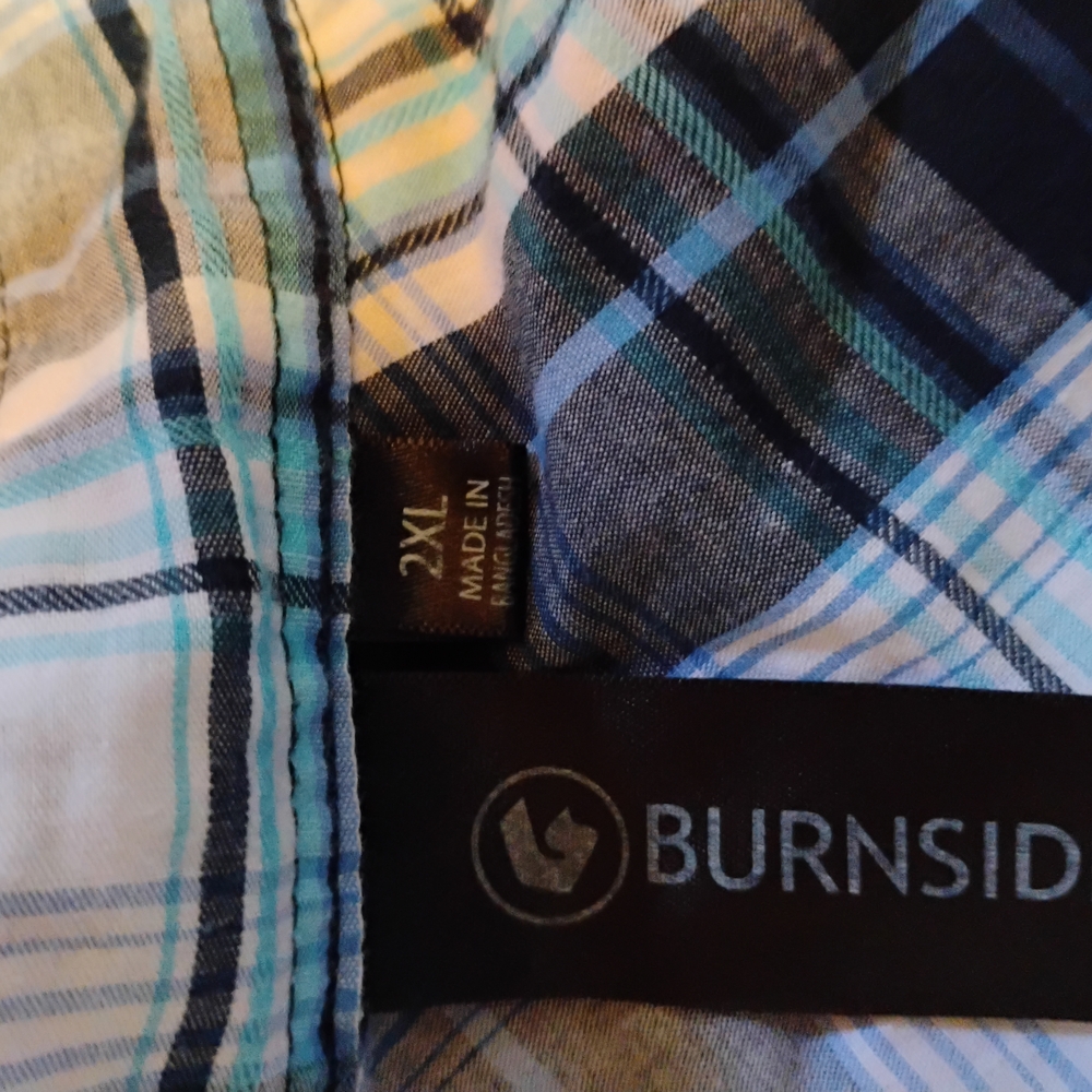 Burnside Multicolor Plaid Shirt